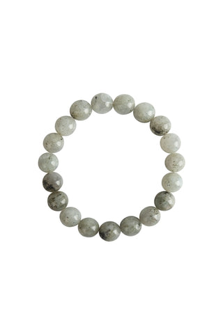 Labradorite Stone Bead Bracelet B2050
