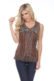 67642   Pretty Angel - Top, Victorian style with lace up front