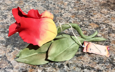 Capodimonte Flower - Leaning Rose #1